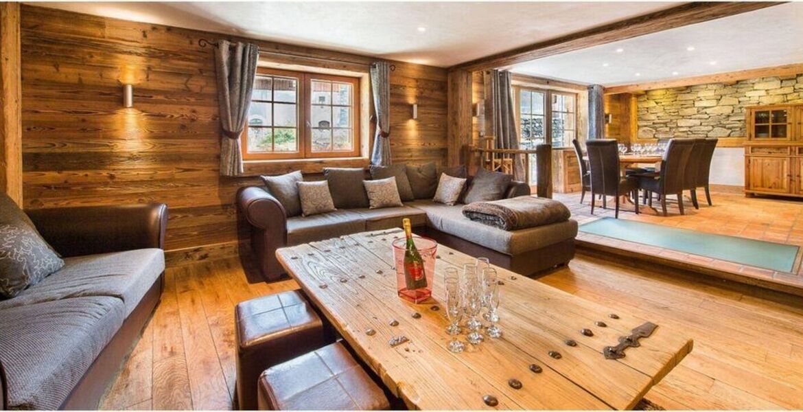 Chalet à louer à Meribel avec 236 m² et 5 chambres à coucher