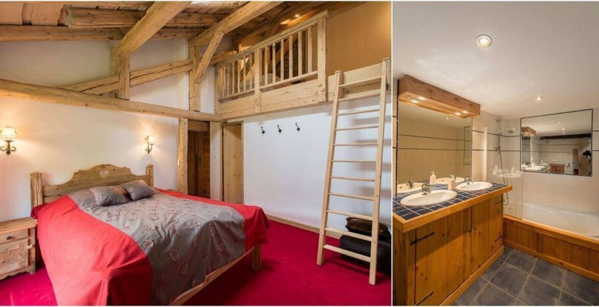 Chalet à louer à Meribel avec 236 m² et 5 chambres à coucher