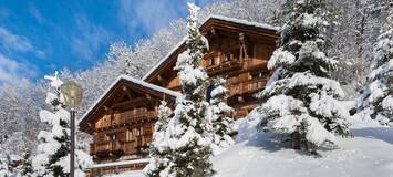 Chalet à louer à Meribel Village de 450 m2 et 5 chambres 