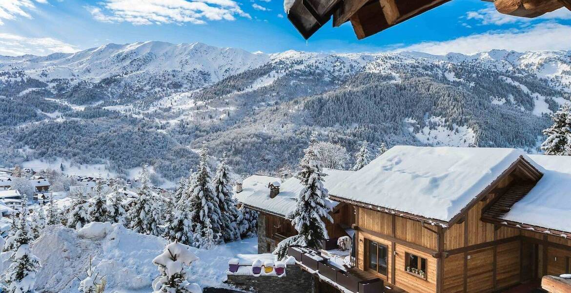 Chalet à louer à Meribel Village de 450 m2 et 5 chambres 