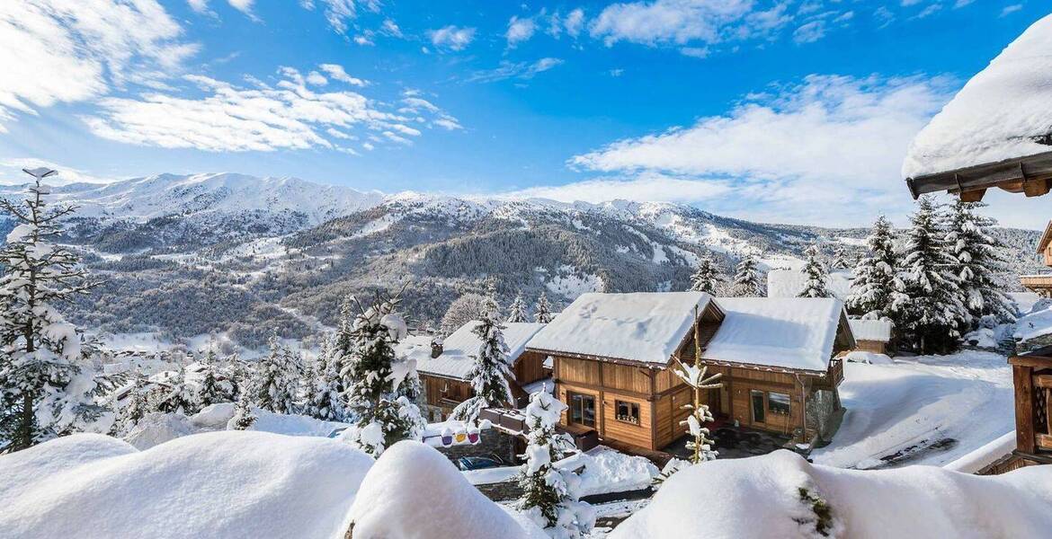 Chalet à louer à Meribel Village de 450 m2 et 5 chambres 