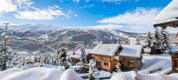 Chalet à louer à Meribel Village de 450 m2 et 5 chambres 