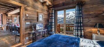 Chalet à louer à Meribel Village de 450 m2 et 5 chambres 