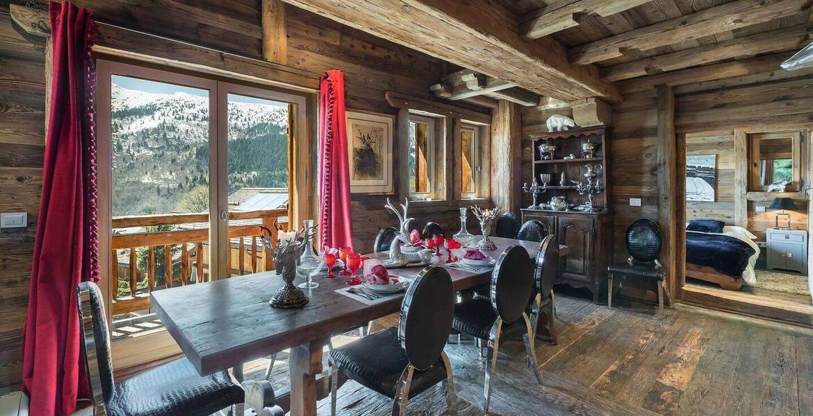 Chalet à louer à Meribel Village de 450 m2 et 5 chambres 