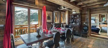 Chalet à louer à Meribel Village de 450 m2 et 5 chambres 