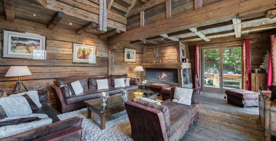 Chalet à louer à Meribel Village de 450 m2 et 5 chambres 