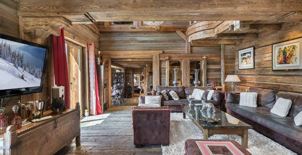 Chalet à louer à Meribel Village de 450 m2 et 5 chambres 