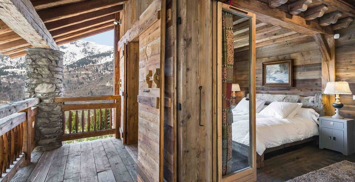 Chalet à louer à Meribel Village de 450 m2 et 5 chambres 