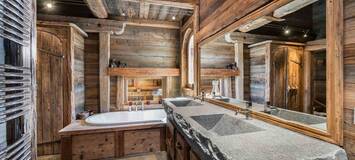 Chalet à louer à Meribel Village de 450 m2 et 5 chambres 