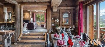 Chalet à louer à Meribel Village de 450 m2 et 5 chambres 