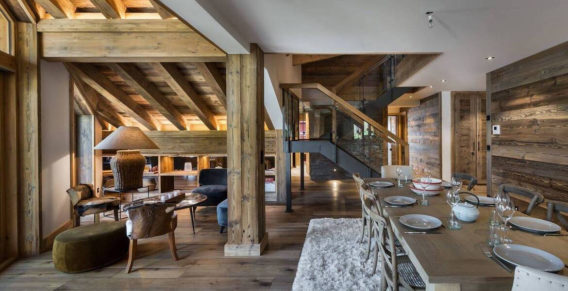 Chalet à Meribel Village de 222 m² et 5 chambres à louer