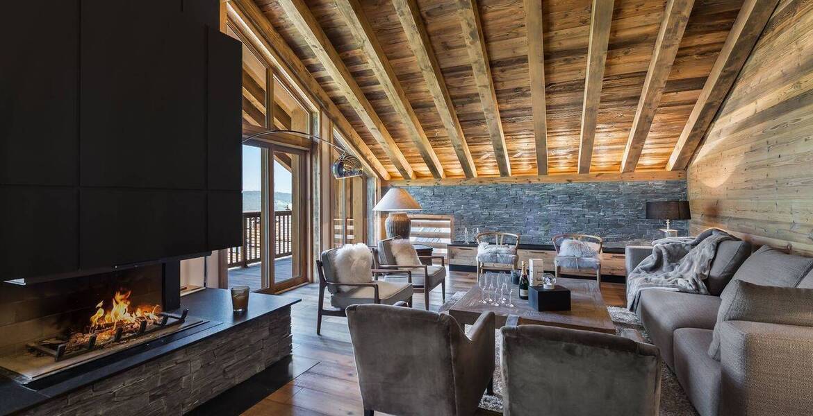 Chalet à Meribel Village de 222 m² et 5 chambres à louer