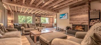 Chalet for rent in Meribel Station with 420 sqm and 5 beds.