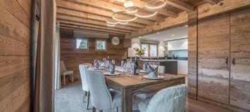 Chalet for rent in Meribel Station with 420 sqm and 5 beds.