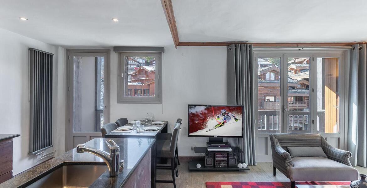 Apartment for rent in Courchevel 1850 with 54 sqm and 2 bedr