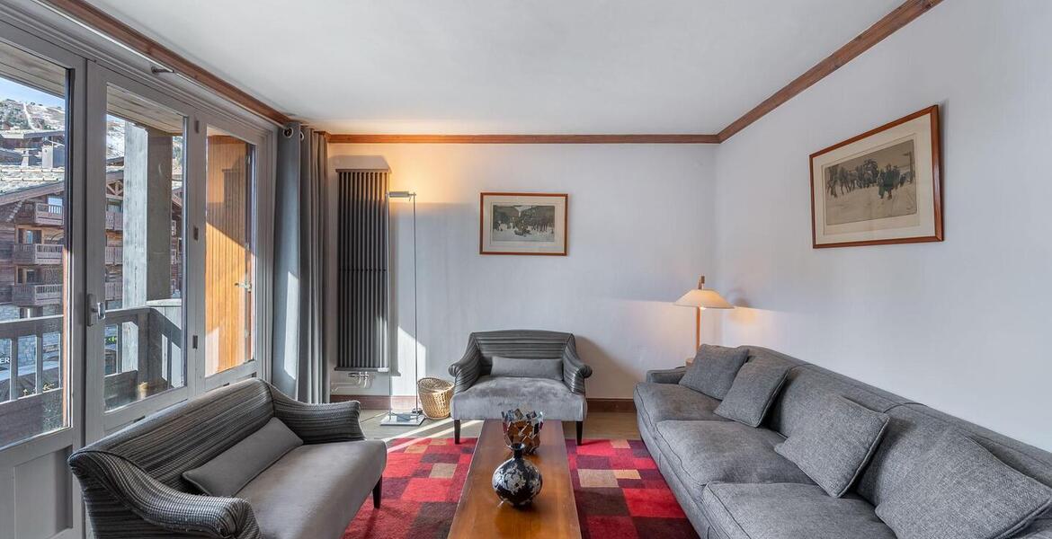 Apartment for rent in Courchevel 1850 with 54 sqm and 2 bedr