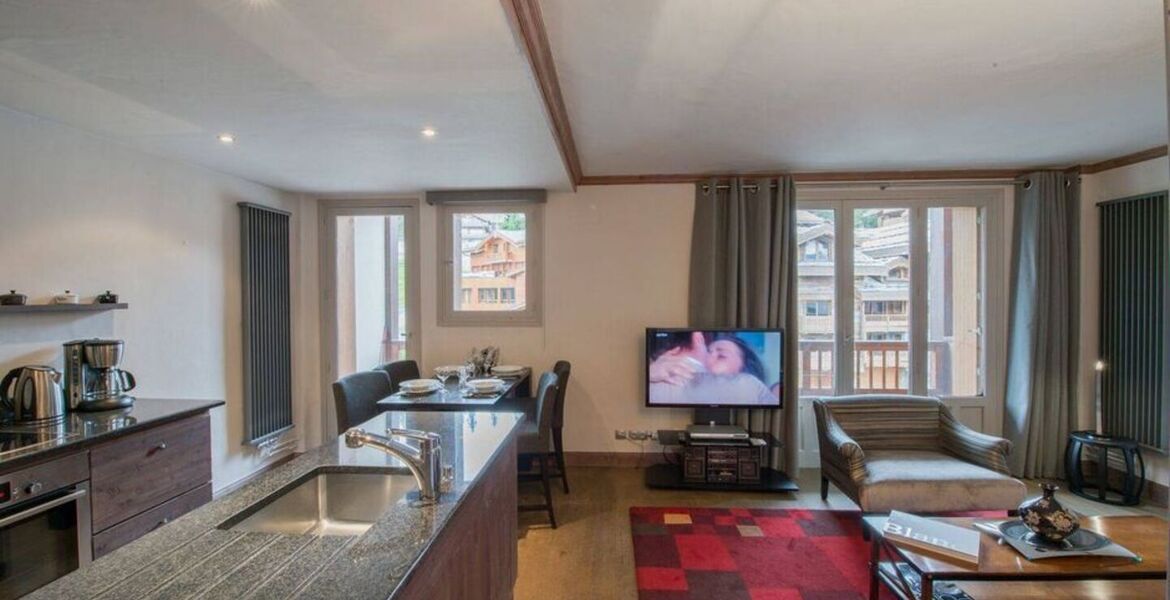 Apartment for rent in Courchevel 1850 with 54 sqm and 2 bedr