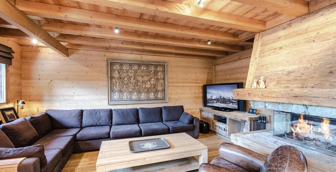 Location d'un chalet de 220m2 avec 6 chambres pour 12 person