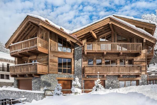 Chalet for rent in Méribel Village with 5 bedrooms and 170sq