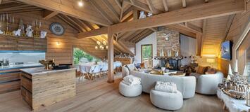 Chalet à louer à La Tania, Courchevel avec 5 chambres