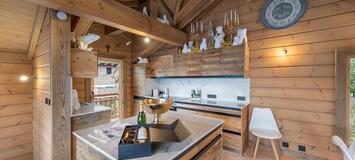 Chalet à louer à La Tania, Courchevel avec 5 chambres