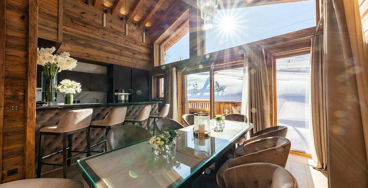 Chalet à louer à Courchevel 1650 Moriond avec 230 m² 