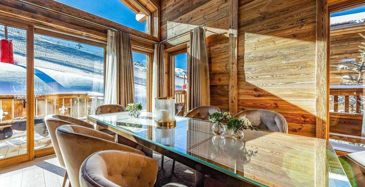 Chalet for rent in Courchevel 1650 Moriond with 230 sqm 