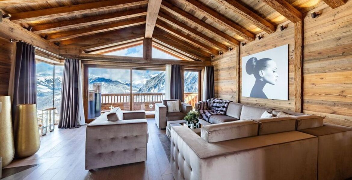 Chalet for rent in Courchevel 1650 Moriond with 230 sqm 