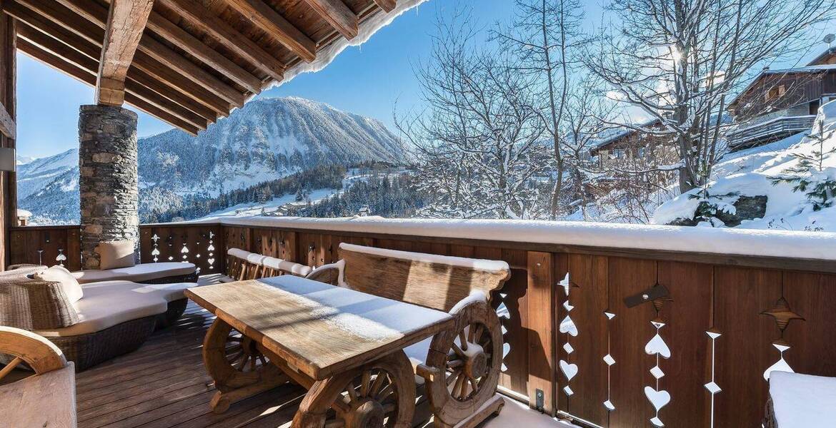 Chalet for rent in Courchevel 1550 Village with 320 sqm 