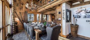 Chalet for rent in Courchevel 1550 Village with 320 sqm 