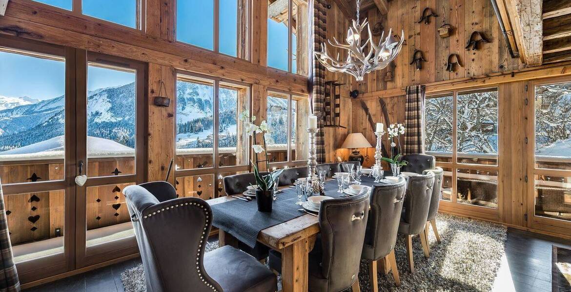 Chalet for rent in Courchevel 1550 Village with 320 sqm 