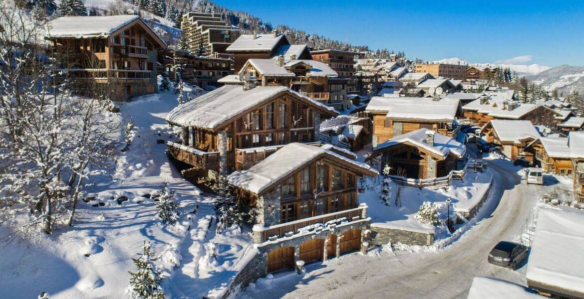 Chalet for rent in Courchevel 1550 Village with 320 sqm 