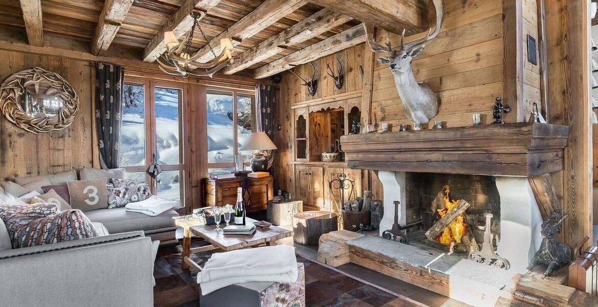 Chalet for rent in Courchevel 1550 Village with 320 sqm 