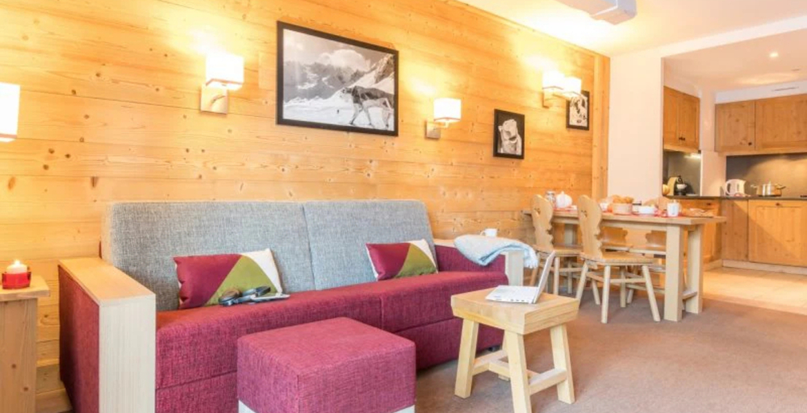 Flat - 5 people - 1 bedroom Courchevel 1850 rent 58 m2.