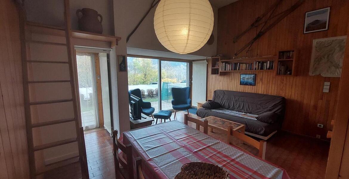 COURCHEVEL 1350 - LE PRAZ APPARTEMENT AVEC MEZZANINE ET TERR