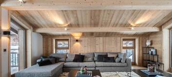 EXCEPTIONAL HALF CHALET · COURCHEVEL VILLAGE with 5 bedrooms