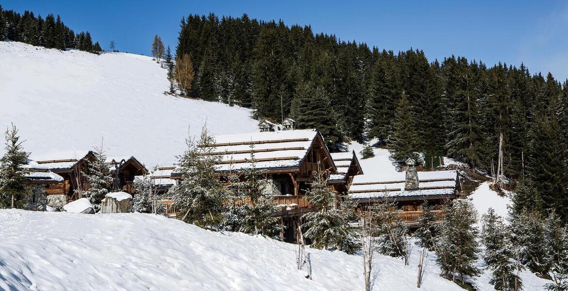 Chalet in Méribel with 7 bedrooms and 700 sqm for rent