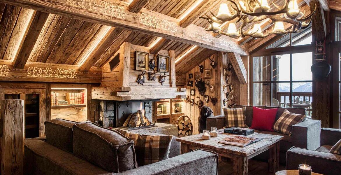 Chalet à Méribel avec 7 chambres et 700 m² à louer