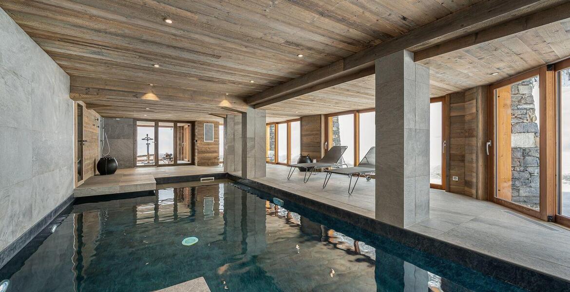 Chalet Meribel with 400 sqm and 5 bedrooms