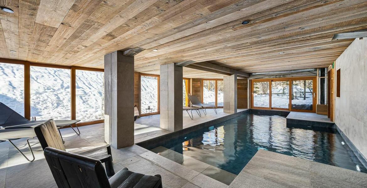 Chalet Meribel con 400 m2 y 5 dormitorios