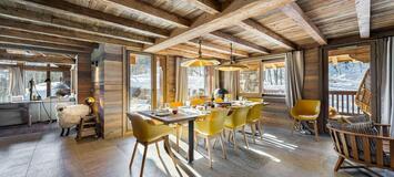 Chalet Meribel con 400 m2 y 5 dormitorios