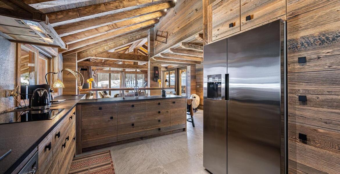 Chalet Meribel with 400 sqm and 5 bedrooms