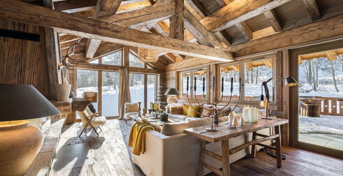 Chalet Meribel con 400 m2 y 5 dormitorios