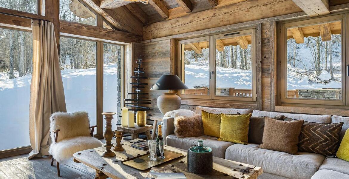 Chalet Meribel with 400 sqm and 5 bedrooms