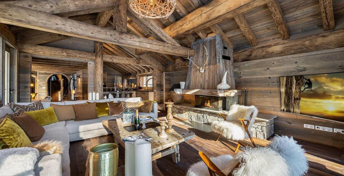 Chalet Meribel with 400 sqm and 5 bedrooms