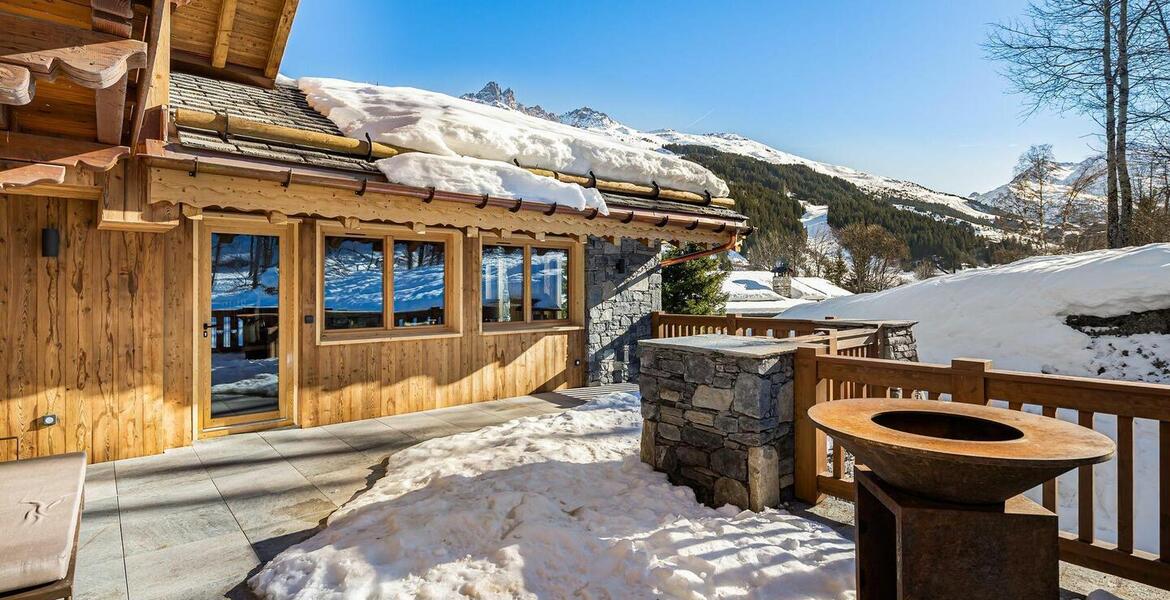 Chalet Meribel with 400 sqm and 5 bedrooms