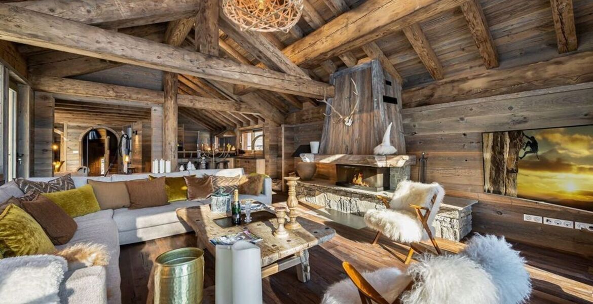 Chalet Meribel con 400 m2 y 5 dormitorios