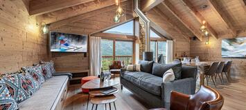 For rental chalet in Méribel with 195 sqm and 5 bedrooms