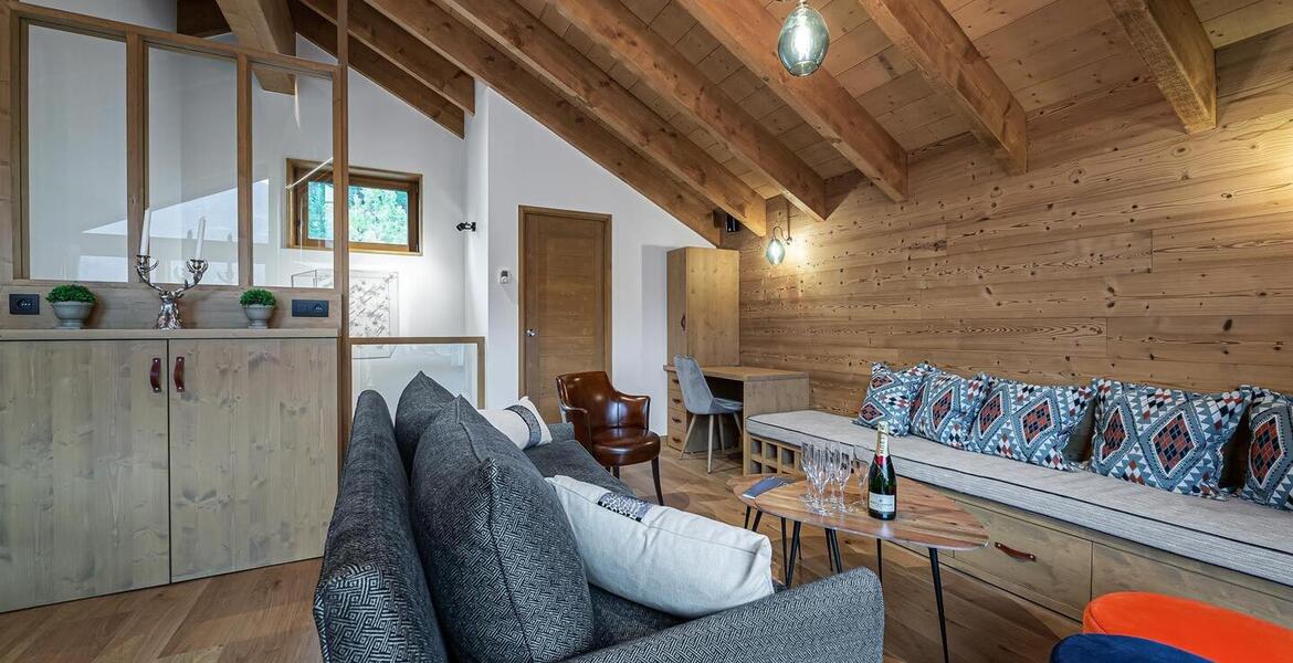 A louer chalet à Méribel de 195 m² et 5 chambres