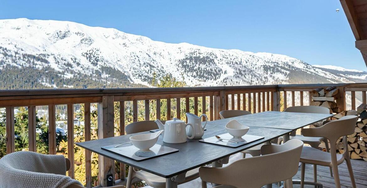 For rental chalet in Méribel with 195 sqm and 5 bedrooms